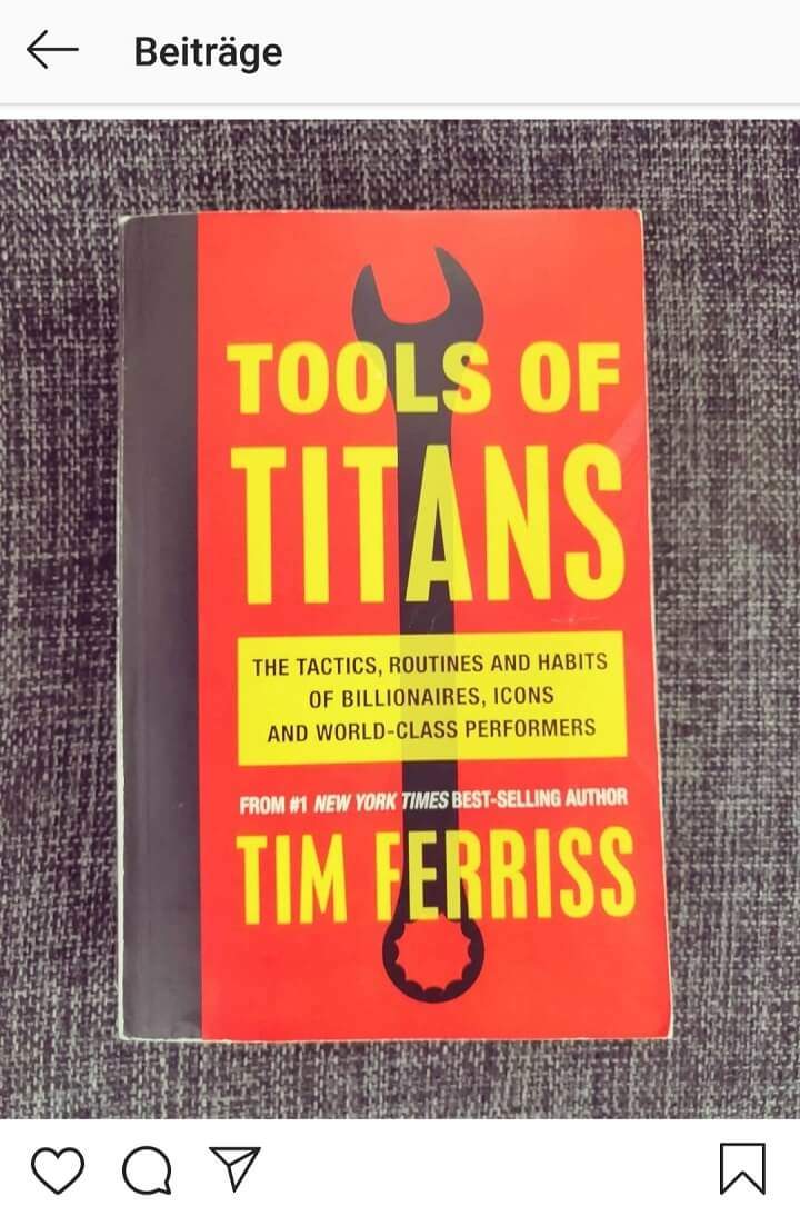 Tools of Titans - Tim Ferris