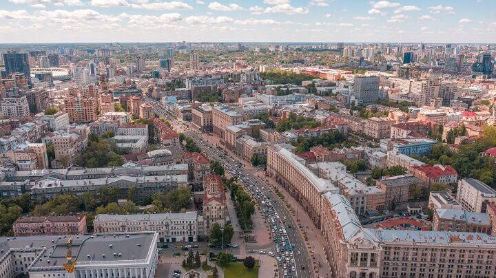 Kiew Hauptstadt der Ukraine